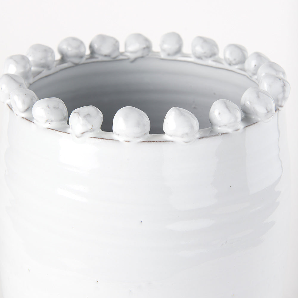 Mercana - Basin Large Off-White Glazed Vase - 70164 view 3