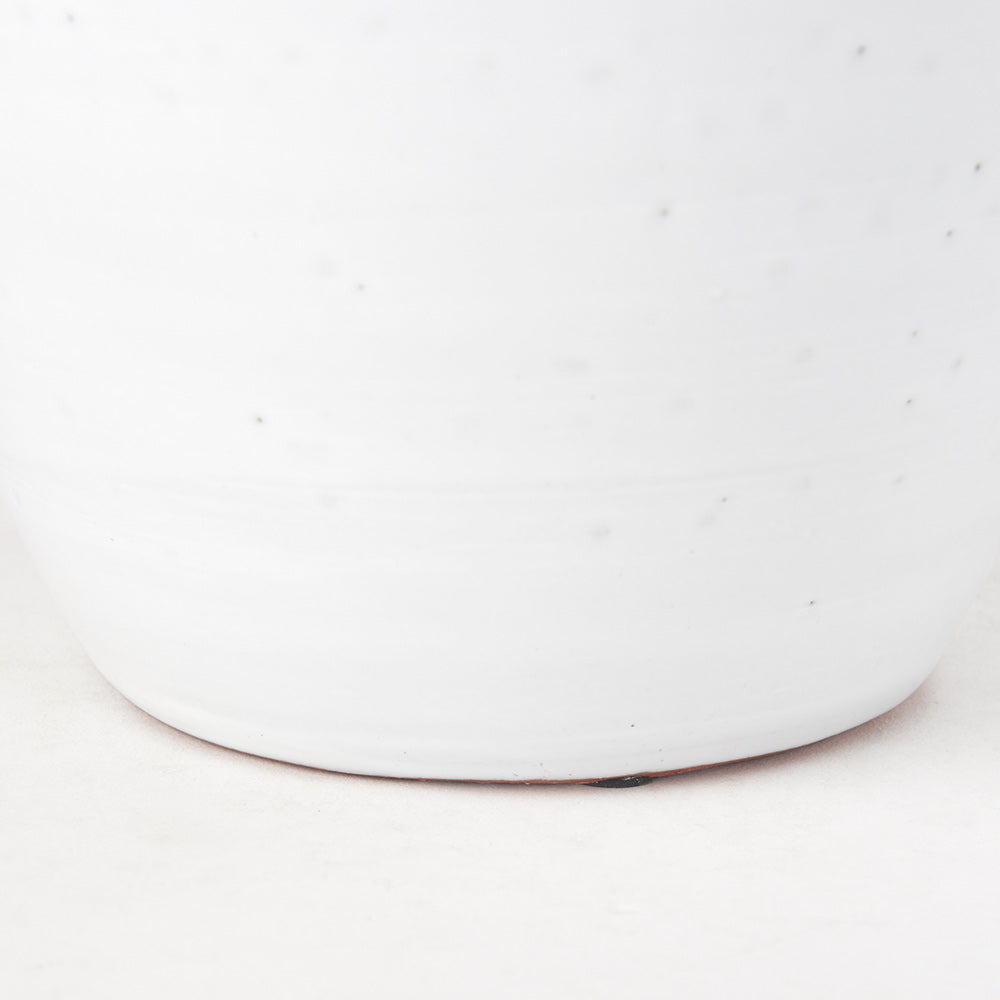 Mercana - Basin Large Off-White Glazed Vase - 70164 view 5