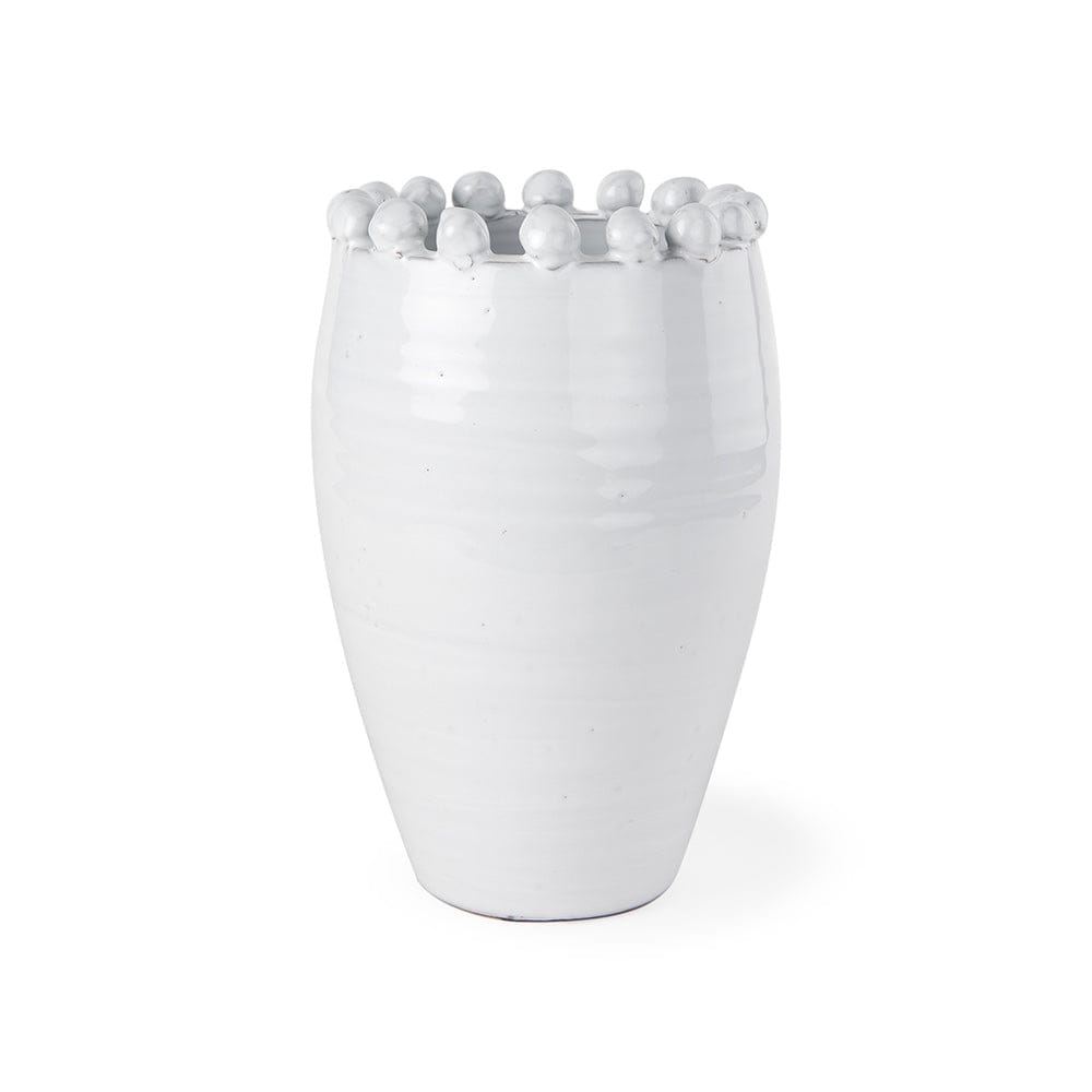 Mercana - Basin Medium Off-White Glazed Vase - 70163 view 1