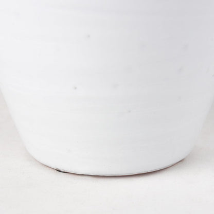 Mercana - Basin Medium Off-White Glazed Vase - 70163 view 5