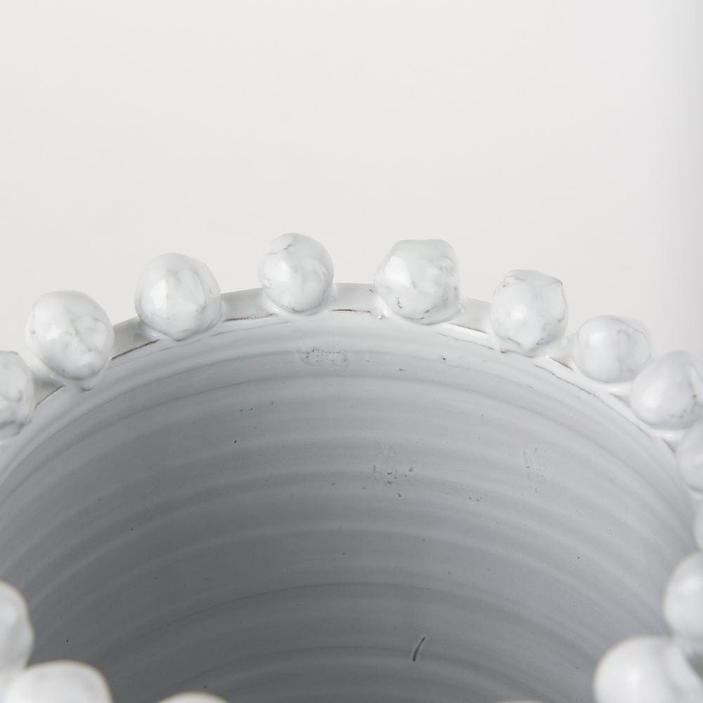 Mercana - Basin Small Off-White Glazed Vase - 70162 view 4