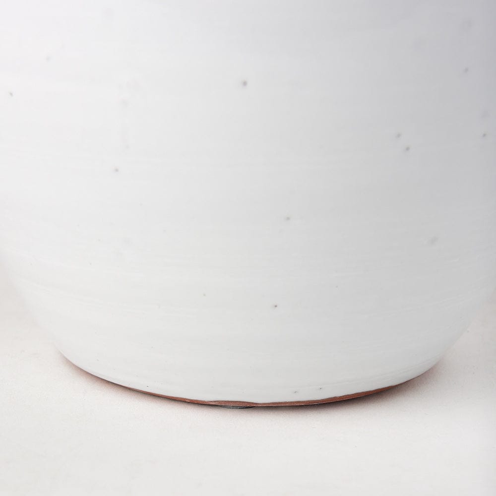 Mercana - Basin Small Off-White Glazed Vase - 70162 view 5