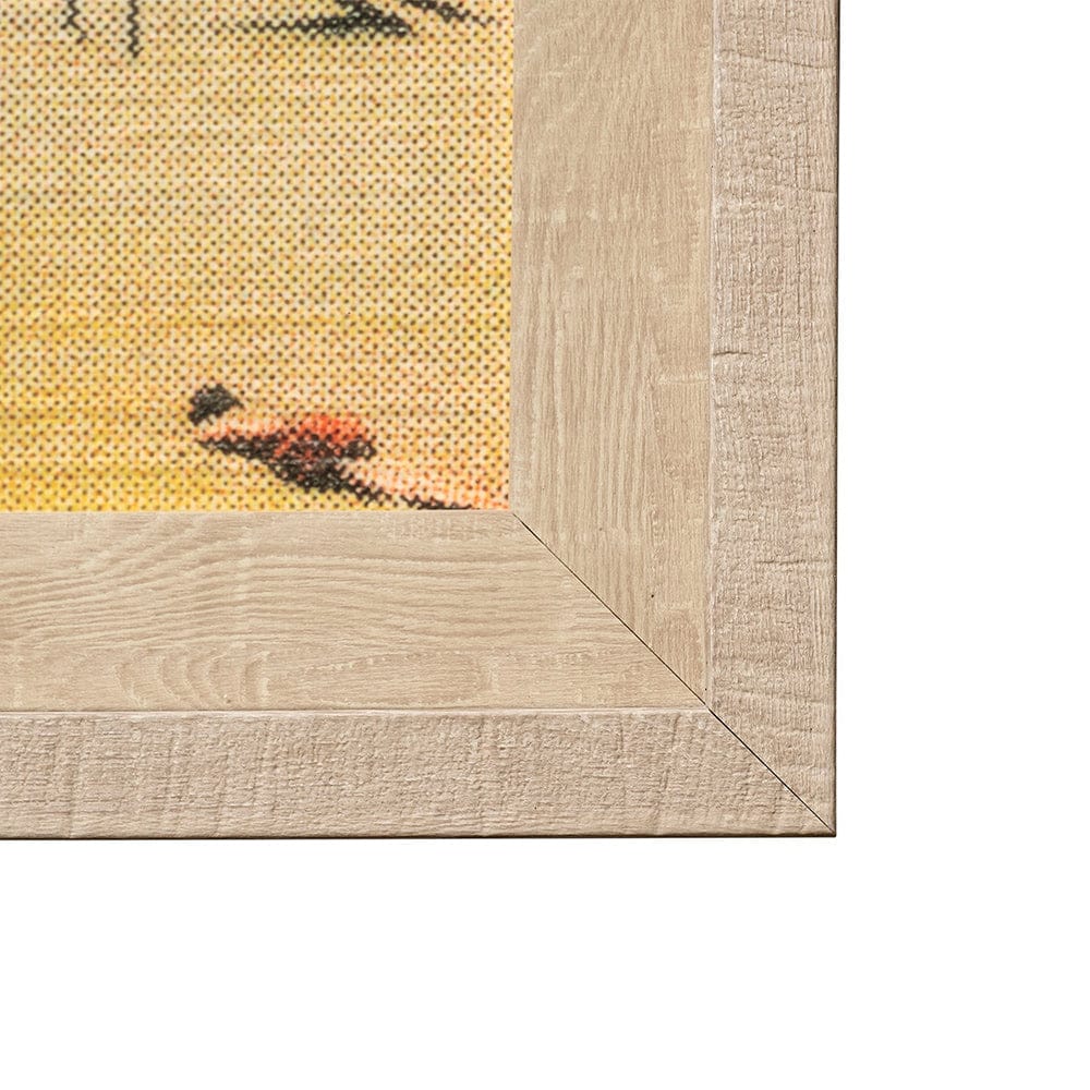 Mercana - Beach Postcard II by Wild Apple Portfolio a Framed Art Print Matted under Glass - 13511 view 3
