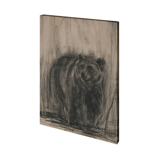 Mercana - Bear & Moose II by Mercana Studio a Hand Embellished Textured Canvas - 101329-L view 1