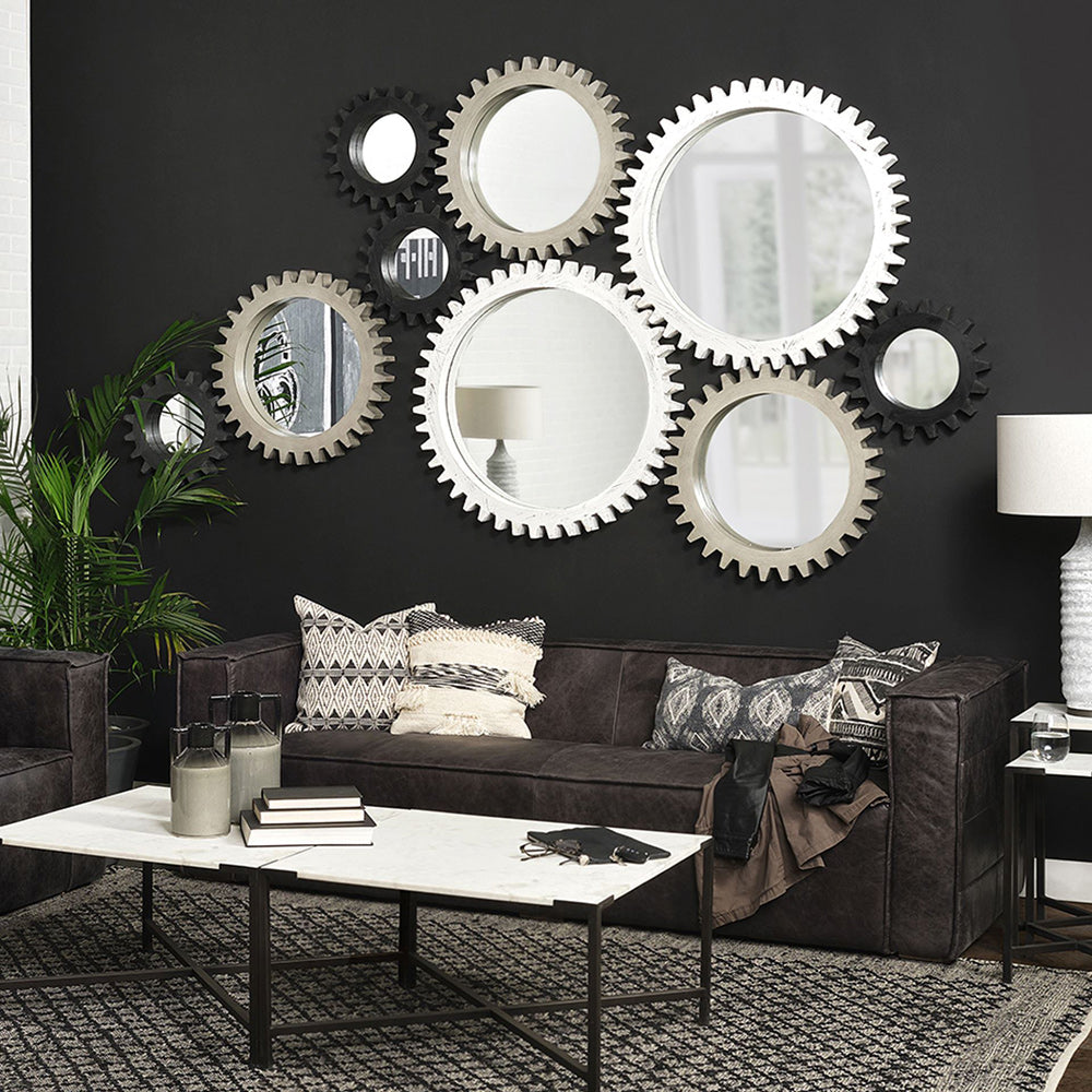 Mercana - Beardell 18 x 18 Cream And Black Details With Tassels Decorative Pillow Cover - 68391_CLOSEOUT view 4