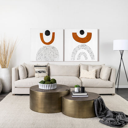 Mercana - Beardell 18 x 18 Cream And Black Details With Tassels Decorative Pillow Cover - 68391_CLOSEOUT view 7