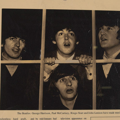 Mercana - Beatlemania! by The Vintage Collection a Hand Embellished Framed Art Print Matted under Glass - 15697 view 6