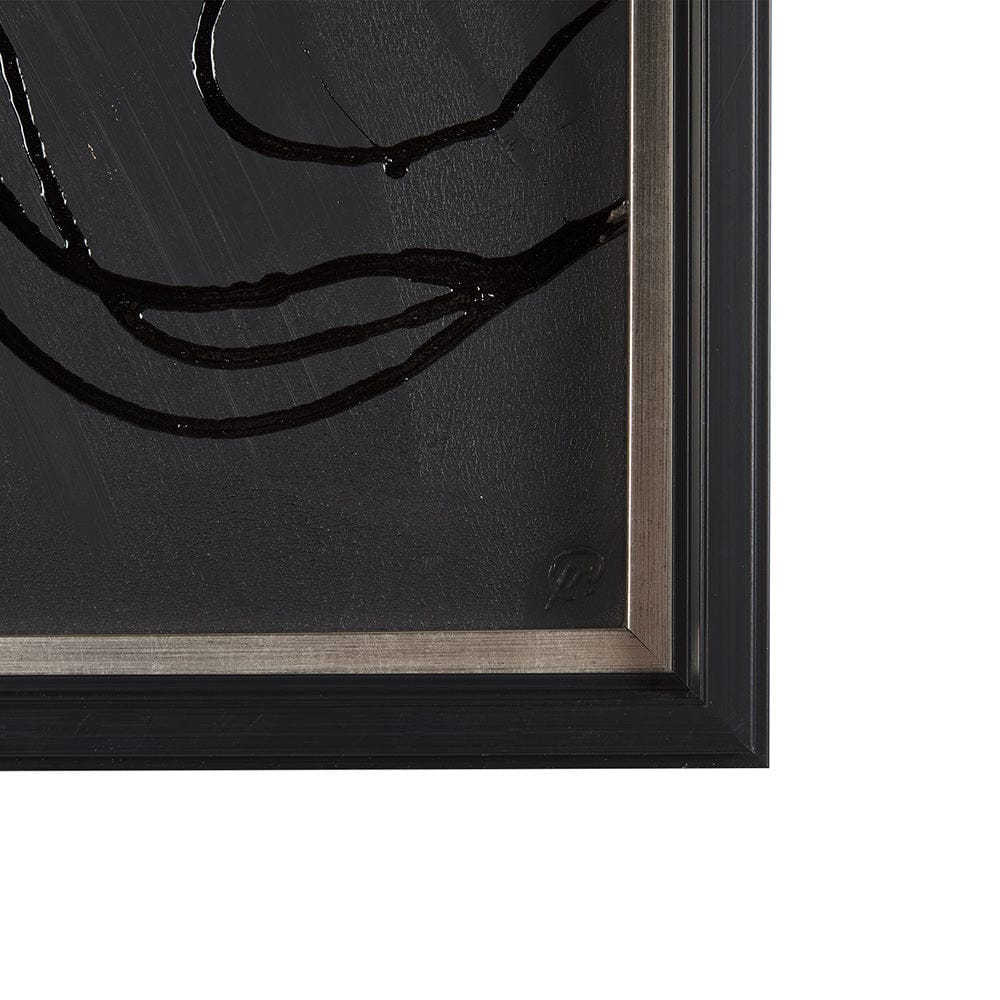 Mercana - Bee Dance I by Studio M a handmade Original Framed 3D Textured Artwork - 14669 view 3