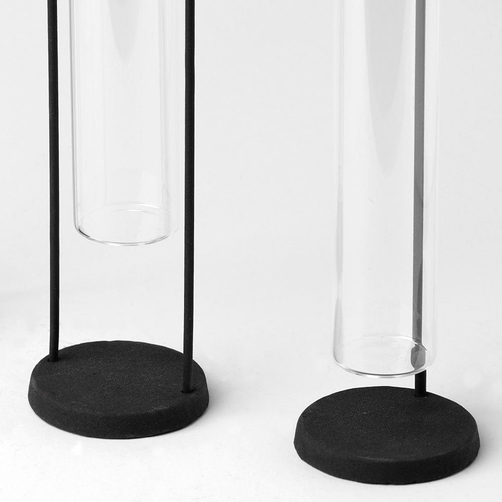 Mercana - Beeker Set Of Three Black Metal Test Tube Style Vases - 68600_CLOSEOUT view 5