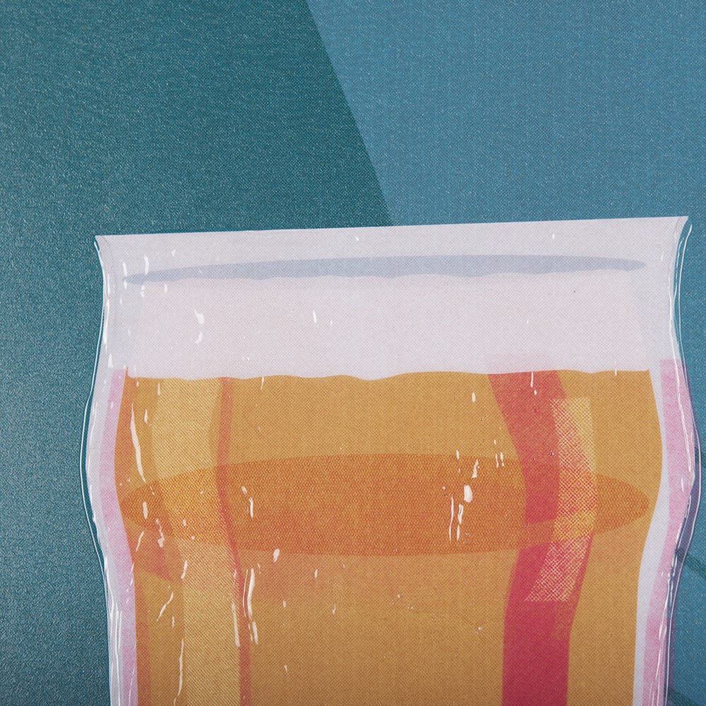 Mercana - Beer Poster IPA by Mercana Studio a Hand Embellished Textured Framed Art Print - 14913 view 7