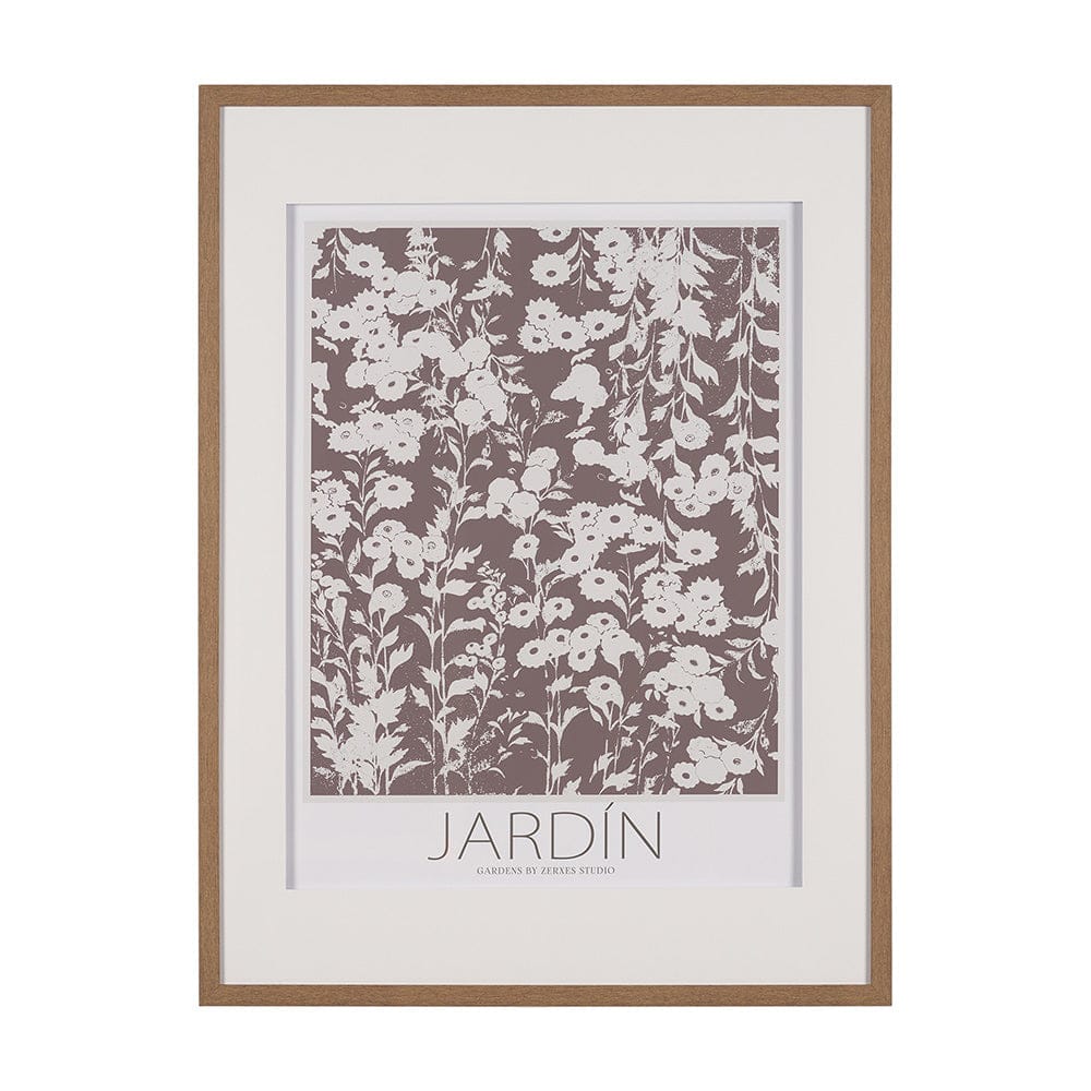 Mercana - Belleza En Flores I by Mercana Studio a Framed Art Print Matted under Glass - 15760 view 1