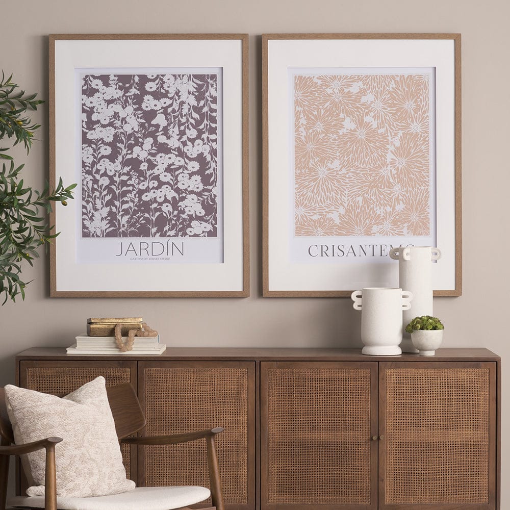 Mercana - Belleza En Flores I by Mercana Studio a Framed Art Print Matted under Glass - 15760 view 8