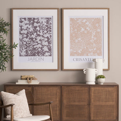 Mercana - Belleza En Flores I by Mercana Studio a Framed Art Print Matted under Glass - 15760 view 8