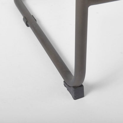 Mercana - Berbick 43" Total Height Brown/Gray Suede w/ Iron Frame Bar Stool - 69281_CLOSEOUT view 10