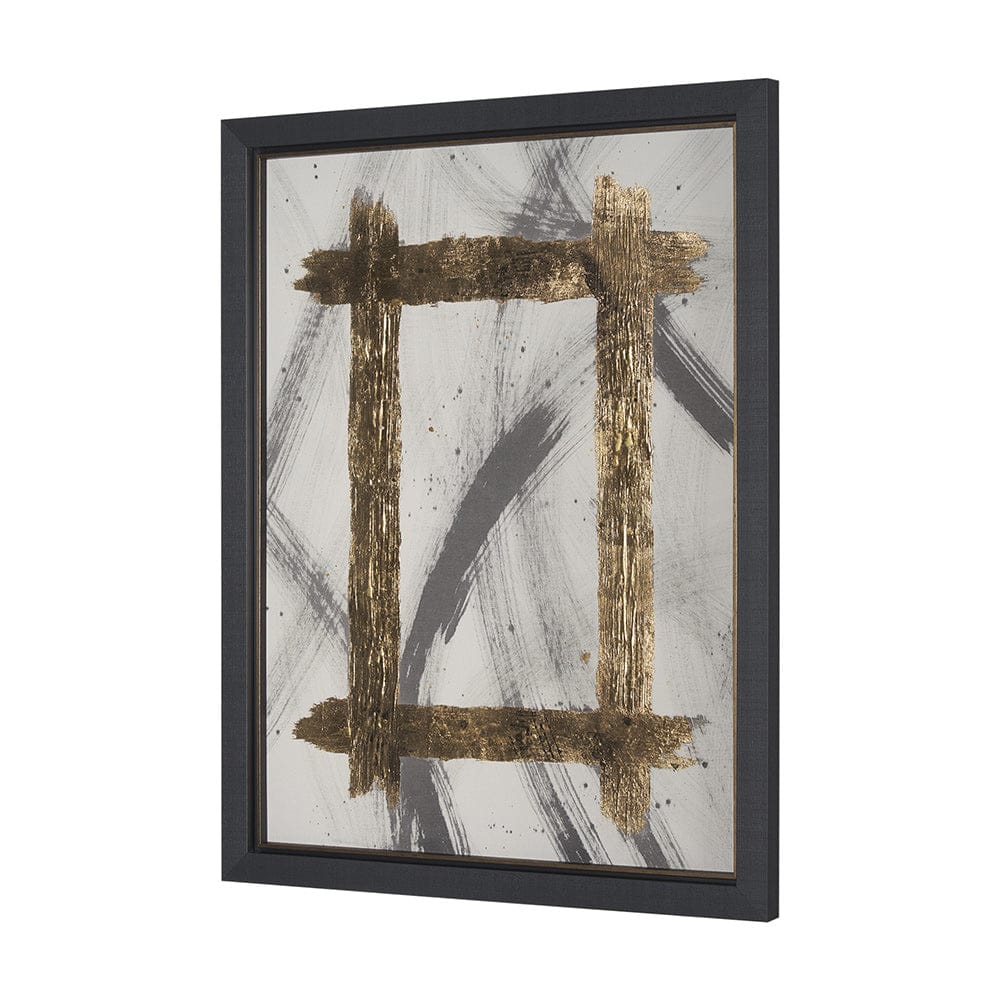 Mercana - Besmirched I by Studio M a handmade Original Framed Artwork under Glass - 15506 view 2