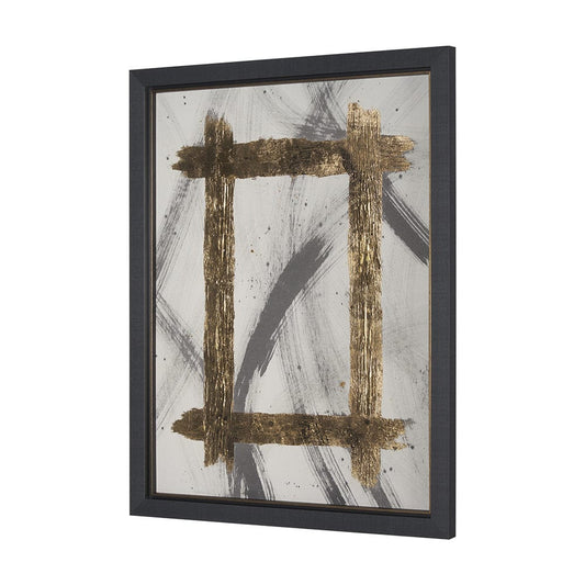Mercana - Besmirched I by Studio M a handmade Original Framed Artwork under Glass - 15506 view 2