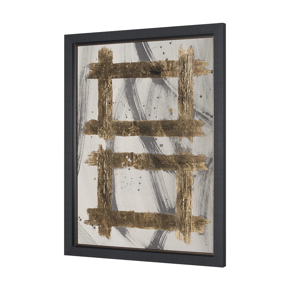 Mercana - Besmirched II by Studio M a handmade Original Framed Artwork under Glass - 15507 view 2