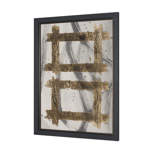 Mercana - Besmirched II by Studio M a handmade Original Framed Artwork under Glass - 15507 view 2