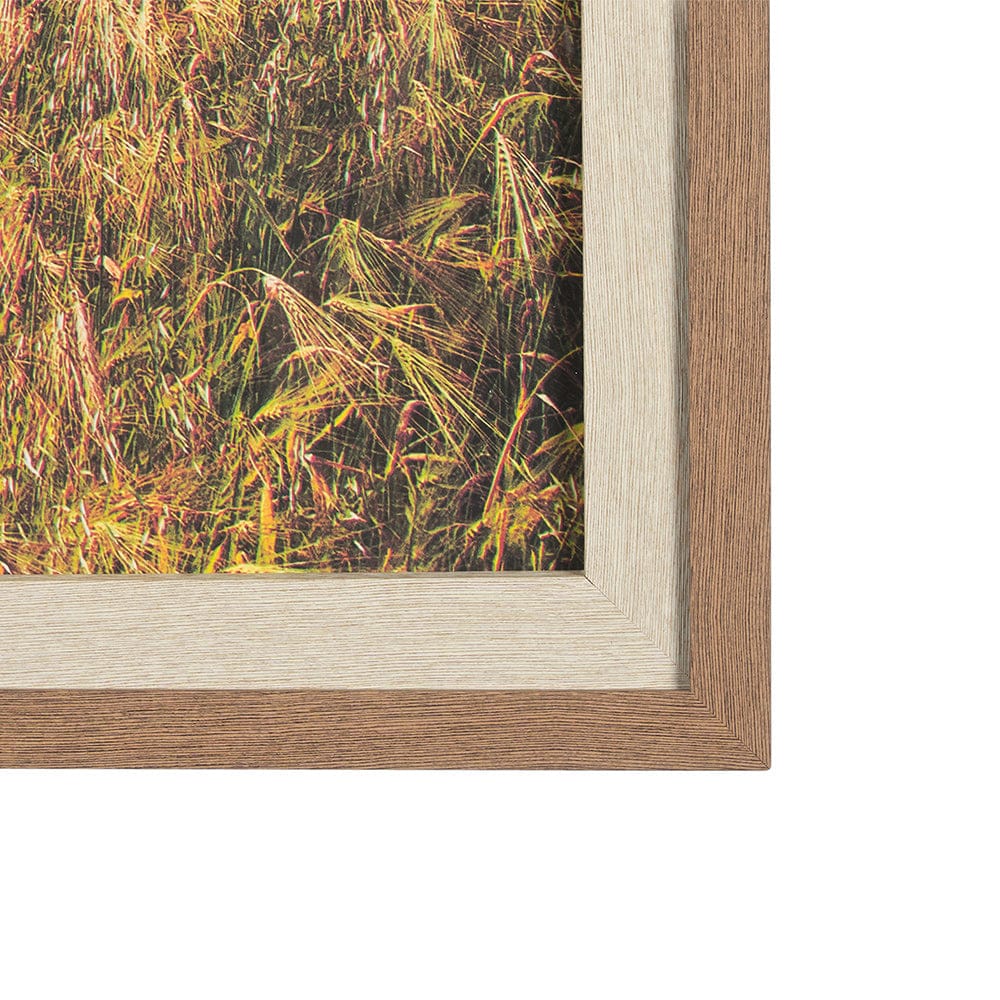 Mercana - Between The Fields by Matt Roseveare a Hand Embellished Textured Framed Art Print Matted under Glass - 15319 view 3