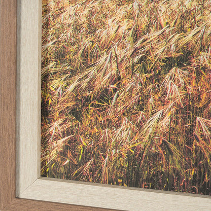 Mercana - Between The Fields by Matt Roseveare a Hand Embellished Textured Framed Art Print Matted under Glass - 15319 view 5