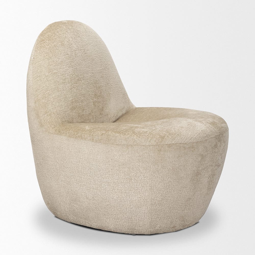 Mercana - Beverly Beige Chenille Accent Chair - 70374 view 6