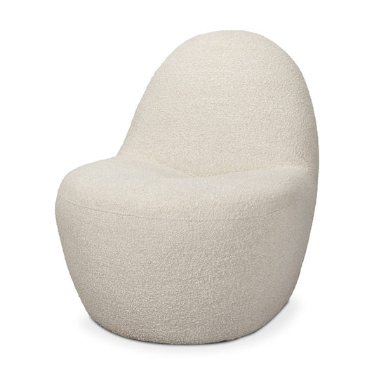 Mercana - Beverly Cream Boucle Accent Chair - 70375 view 1