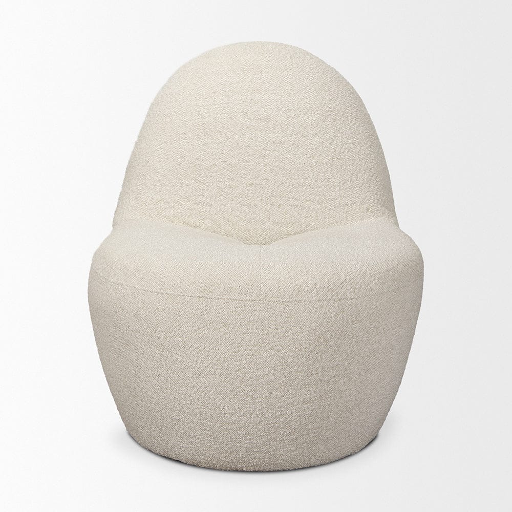Mercana - Beverly Cream Boucle Accent Chair - 70375 view 2