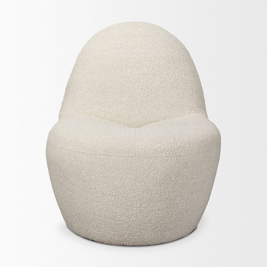 Mercana - Beverly Cream Boucle Accent Chair - 70375 view 2