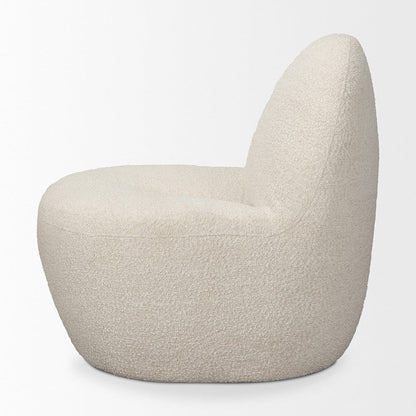 Mercana - Beverly Cream Boucle Accent Chair - 70375 view 3