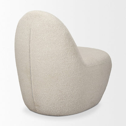 Mercana - Beverly Cream Boucle Accent Chair - 70375 view 5