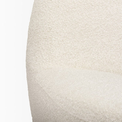 Mercana - Beverly Cream Boucle Accent Chair - 70375 view 7