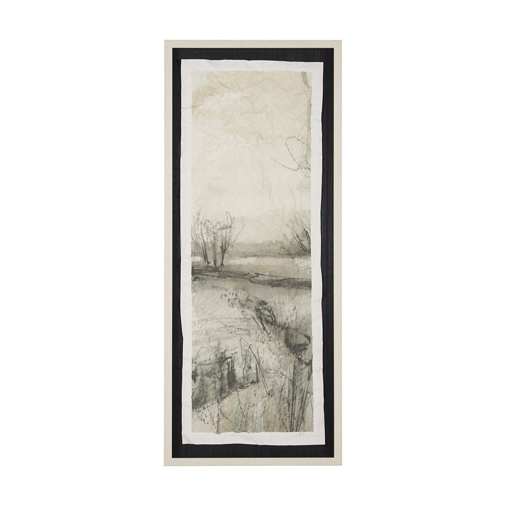 Mercana - Beyond the Rain I by Mercana Studio a Hand Embellished Framed Art Print Matted under Glass - 15499 view 1