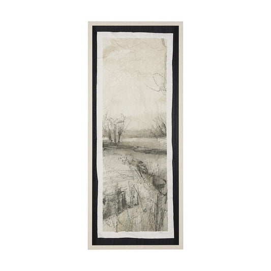 Mercana - Beyond the Rain I by Mercana Studio a Hand Embellished Framed Art Print Matted under Glass - 15499 view 1