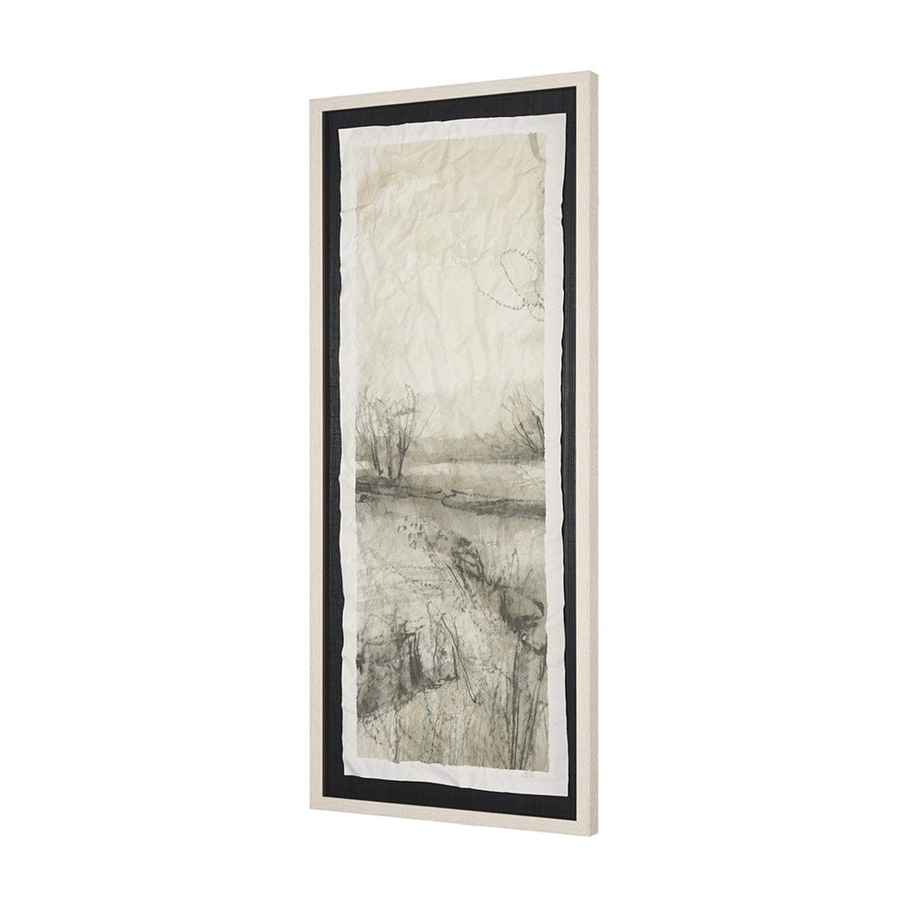 Mercana - Beyond the Rain I by Mercana Studio a Hand Embellished Framed Art Print Matted under Glass - 15499 view 2