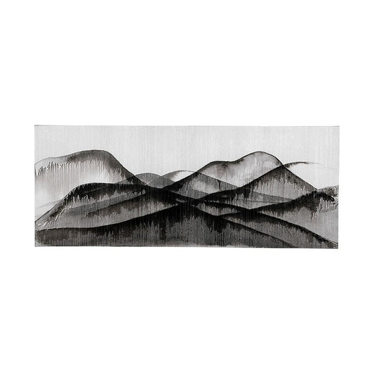 Mercana - Beyond the Rainy Hills by Mercana Studio a Hand Embellished Textured Canvas - 101491-L view 1