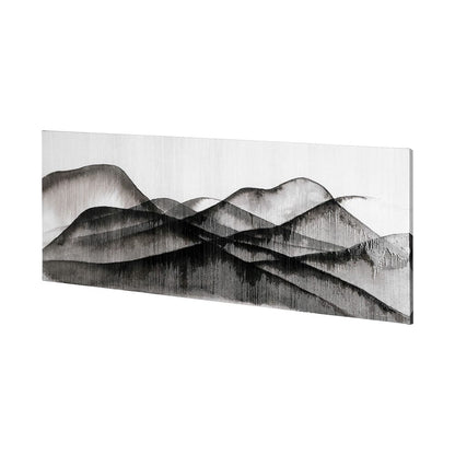 Mercana - Beyond the Rainy Hills by Mercana Studio a Hand Embellished Textured Canvas - 101491-L view 2