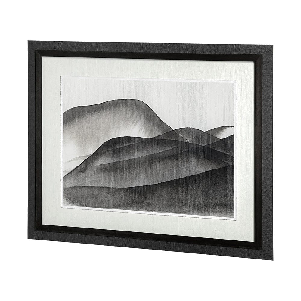 Mercana - Beyond the Rainy Hills I by Mercana Studio Hand Embellished Framed Art Print Matted under Glass - 13050 view 2