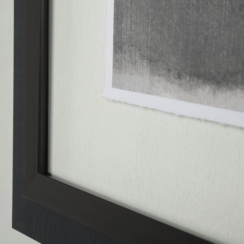 Mercana - Beyond the Rainy Hills I by Mercana Studio Hand Embellished Framed Art Print Matted under Glass - 13050 view 3