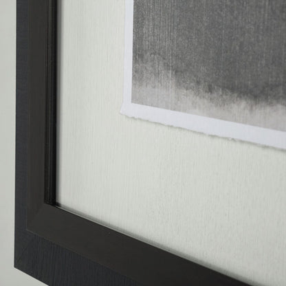 Mercana - Beyond the Rainy Hills I by Mercana Studio Hand Embellished Framed Art Print Matted under Glass - 13050 view 3