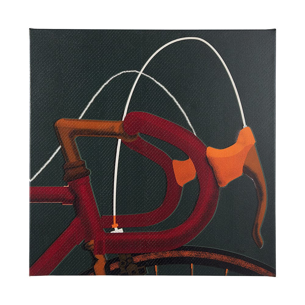Mercana - Bike Handle Green by Alarm a Hand Embellished Textured Canvas - 102019-L view 1