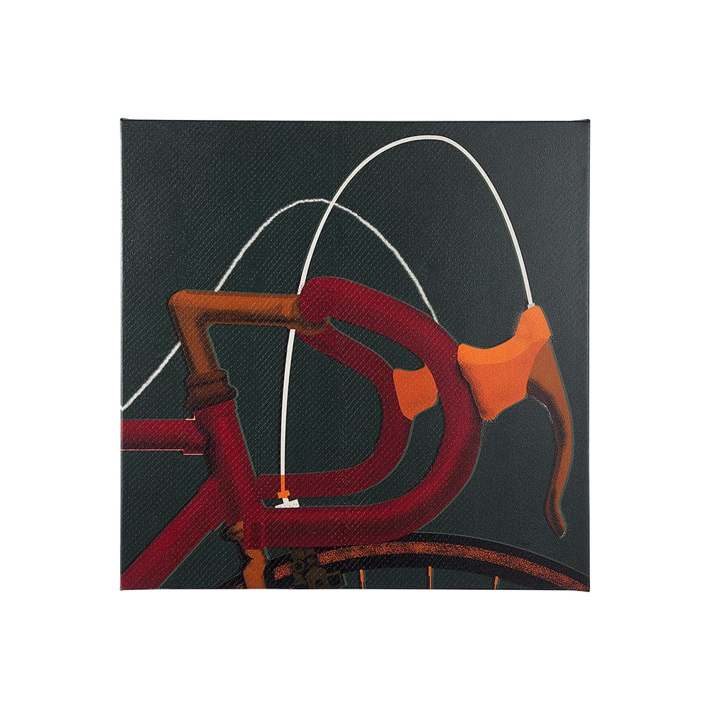 Mercana - Bike Handle Green by Alarm a Hand Embellished Textured Canvas - 102019-S view 1
