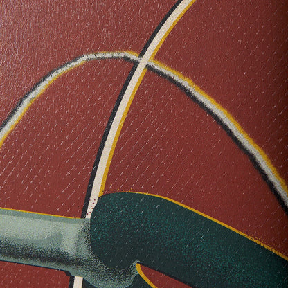 Mercana - Bike Handle Orange by Alarm a Hand Embellished Textured Canvas - 102022-L view 7