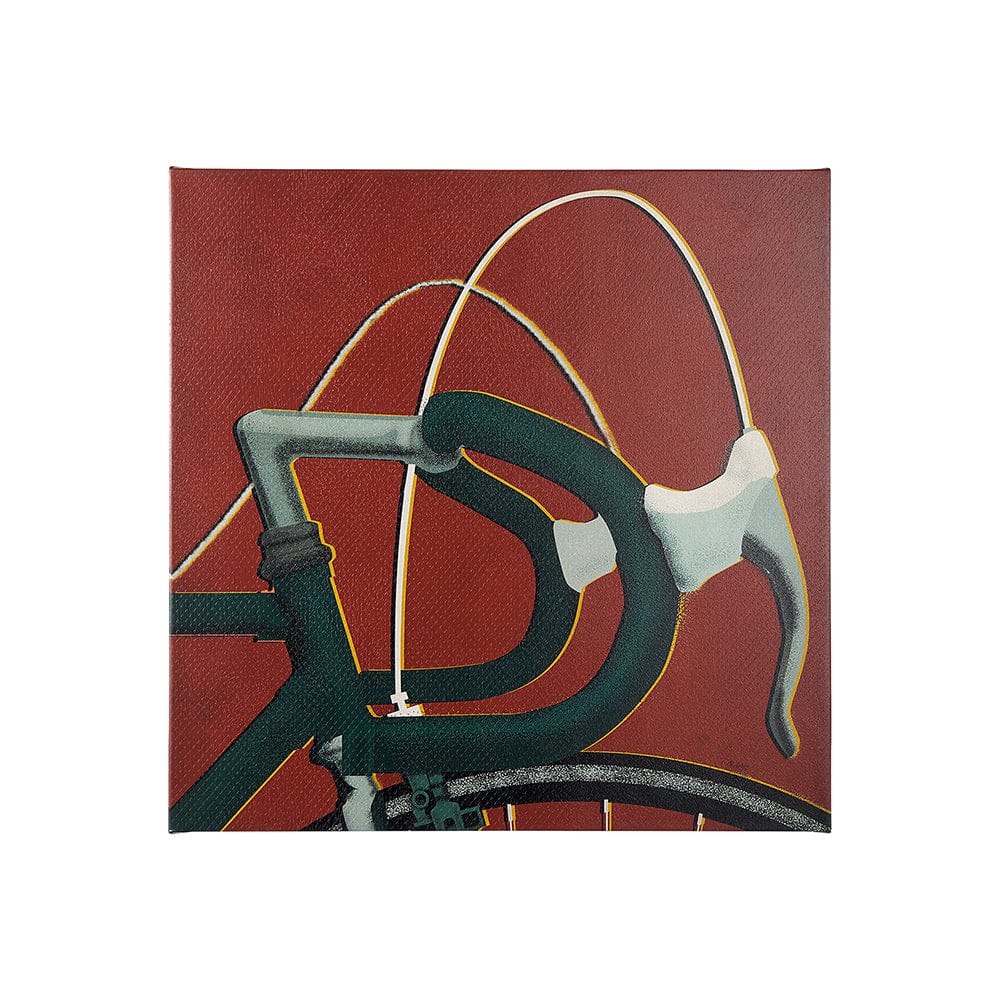 Mercana - Bike Handle Orange by Alarm a Hand Embellished Textured Canvas - 102022-S view 1