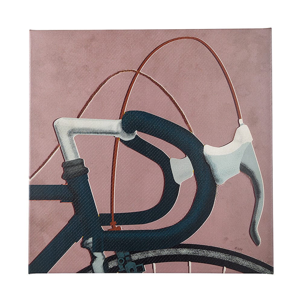 Mercana - Bike Handle Pink by Alarm a Hand Embellished Textured Canvas - 102020-L view 1
