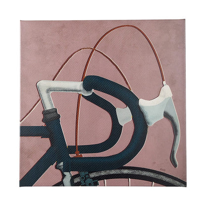 Mercana - Bike Handle Pink by Alarm a Hand Embellished Textured Canvas - 102020-L view 1