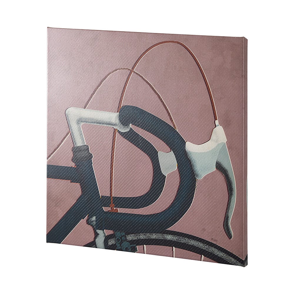 Mercana - Bike Handle Pink by Alarm a Hand Embellished Textured Canvas - 102020-L view 2