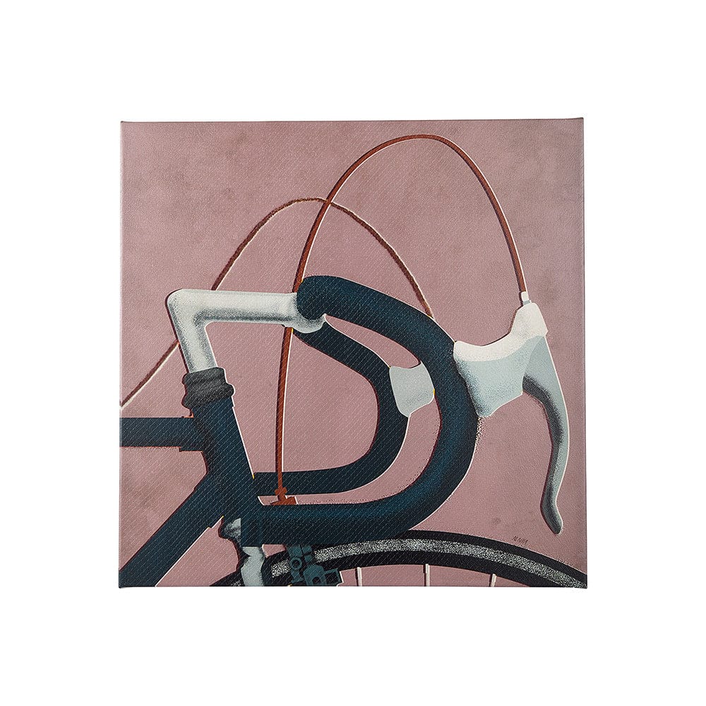 Mercana - Bike Handle Pink by Alarm a Hand Embellished Textured Canvas - 102020-S view 1