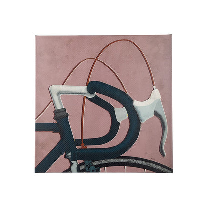 Mercana - Bike Handle Pink by Alarm a Hand Embellished Textured Canvas - 102020-S view 1