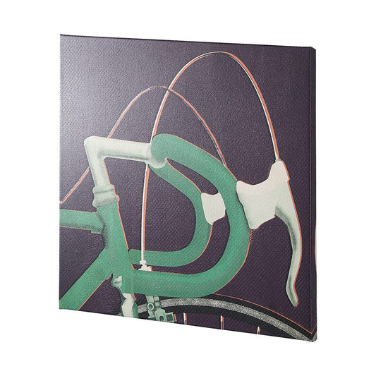 Mercana - Bike Handle Purple by Alarm a Hand Embellished Textured Canvas - 102021-L view 2
