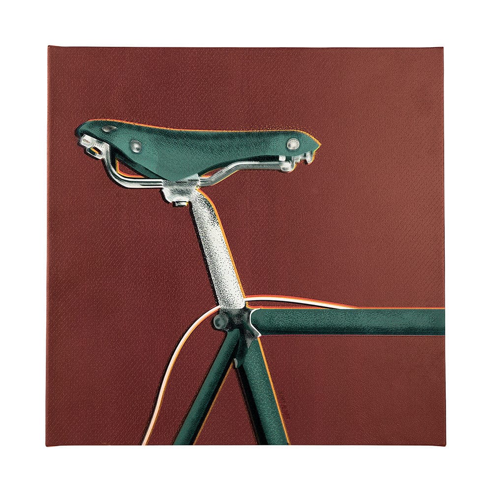 Mercana - Bike Saddle Orange by Alarm a Hand Embellished Textured Canvas - 102026-L view 1